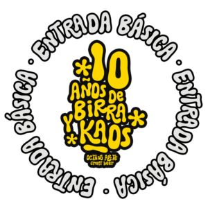 Entrada BÁSICA X Aniversario